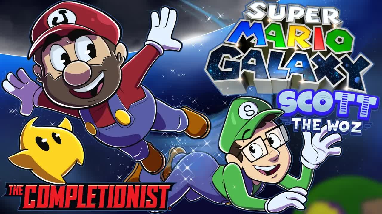 Super Mario Galaxy | The Completionist | New Game Plus (ft. @Scott The Woz)